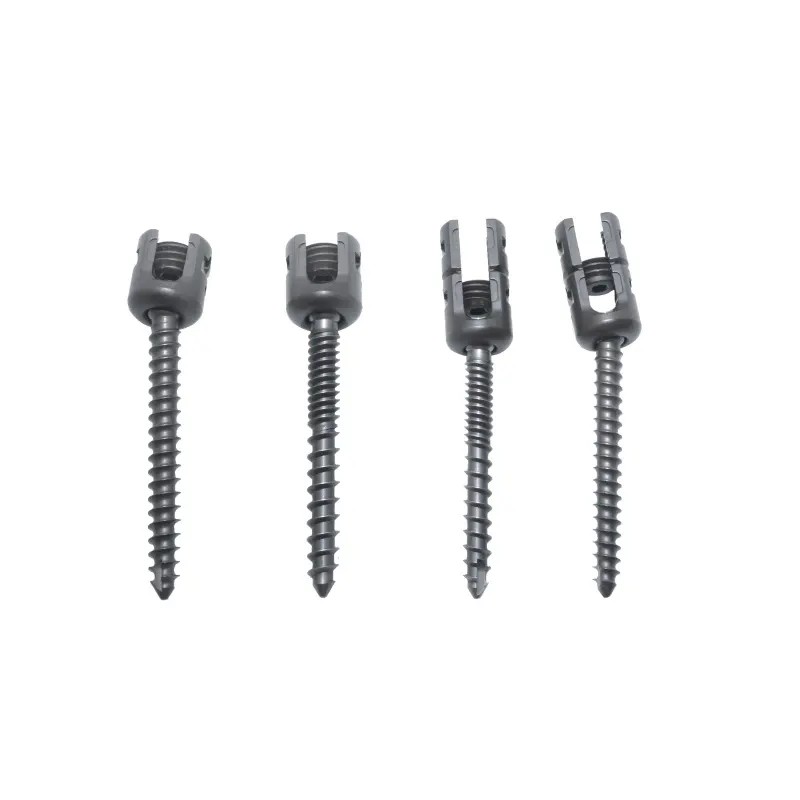 Sistema de tornillos pediculares poliaxiales de 5,5 y 6,0 mm | Sistema de fijación espinal de titanio